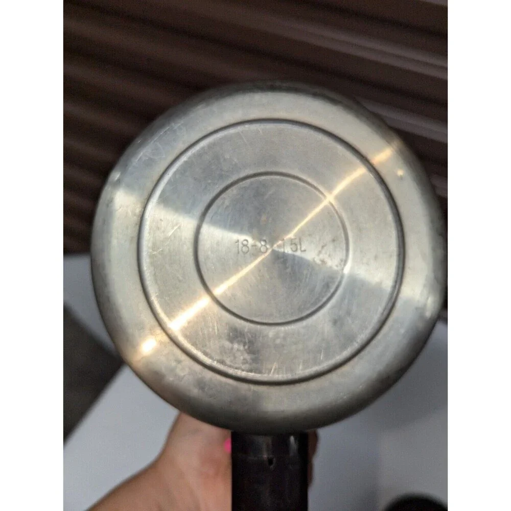 Stainless Steel 1.5L Silver & Black‎ Coffee Carafe Unbranded